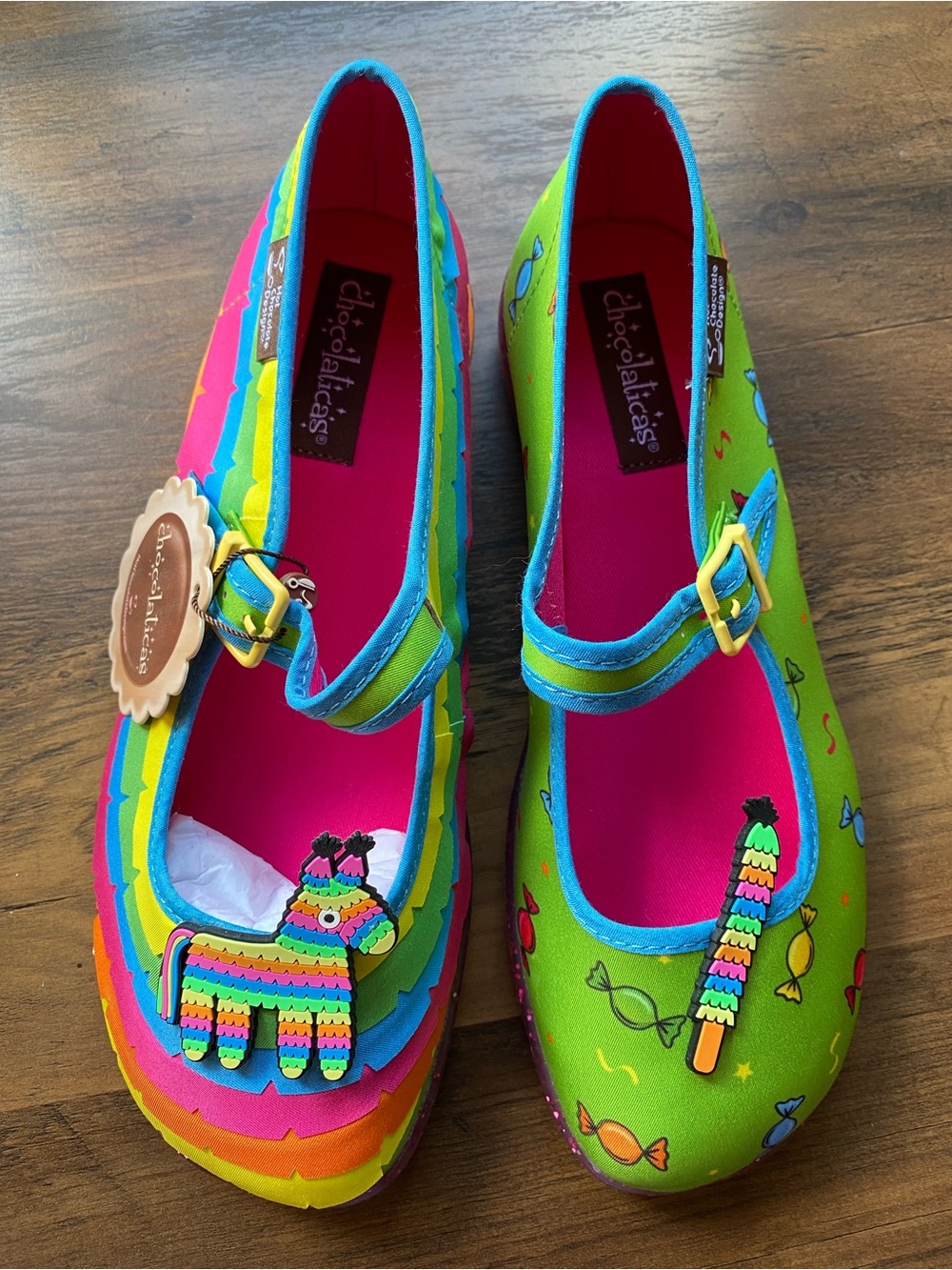 Chocolaticas Piñata Women’s Mary Jane Flats
